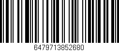 Código de barras (EAN, GTIN, SKU, ISBN): '6479713852680'