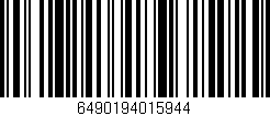 Código de barras (EAN, GTIN, SKU, ISBN): '6490194015944'