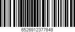 Código de barras (EAN, GTIN, SKU, ISBN): '6526912377848'