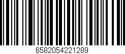 Código de barras (EAN, GTIN, SKU, ISBN): '6582054221289'