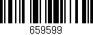 Código de barras (EAN, GTIN, SKU, ISBN): '659599'