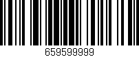 Código de barras (EAN, GTIN, SKU, ISBN): '659599999'