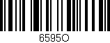 Código de barras (EAN, GTIN, SKU, ISBN): '6595O'