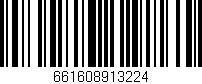 Código de barras (EAN, GTIN, SKU, ISBN): '661608913224'