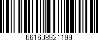 Código de barras (EAN, GTIN, SKU, ISBN): '661608921199'