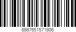 Código de barras (EAN, GTIN, SKU, ISBN): '6887651571806'