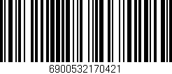 Código de barras (EAN, GTIN, SKU, ISBN): '6900532170421'