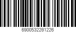 Código de barras (EAN, GTIN, SKU, ISBN): '6900532281226'