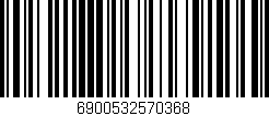 Código de barras (EAN, GTIN, SKU, ISBN): '6900532570368'