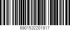 Código de barras (EAN, GTIN, SKU, ISBN): '6901532201917'
