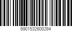 Código de barras (EAN, GTIN, SKU, ISBN): '6901532600284'