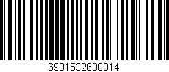 Código de barras (EAN, GTIN, SKU, ISBN): '6901532600314'