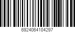 Código de barras (EAN, GTIN, SKU, ISBN): '6924064104297'