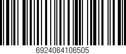 Código de barras (EAN, GTIN, SKU, ISBN): '6924064106505'