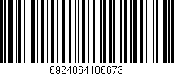 Código de barras (EAN, GTIN, SKU, ISBN): '6924064106673'