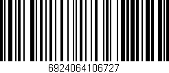 Código de barras (EAN, GTIN, SKU, ISBN): '6924064106727'