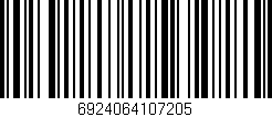 Código de barras (EAN, GTIN, SKU, ISBN): '6924064107205'