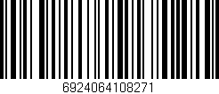 Código de barras (EAN, GTIN, SKU, ISBN): '6924064108271'