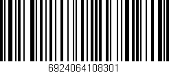 Código de barras (EAN, GTIN, SKU, ISBN): '6924064108301'