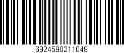 Código de barras (EAN, GTIN, SKU, ISBN): '6924590211049'