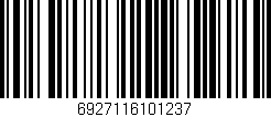 Código de barras (EAN, GTIN, SKU, ISBN): '6927116101237'