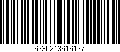 Código de barras (EAN, GTIN, SKU, ISBN): '6930213616177'