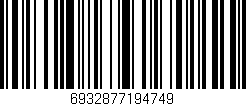 Código de barras (EAN, GTIN, SKU, ISBN): '6932877194749'
