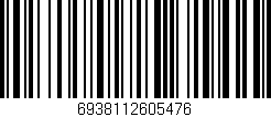 Código de barras (EAN, GTIN, SKU, ISBN): '6938112605476'