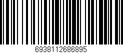 Código de barras (EAN, GTIN, SKU, ISBN): '6938112686895'