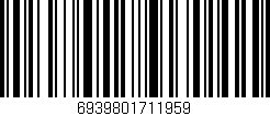 Código de barras (EAN, GTIN, SKU, ISBN): '6939801711959'
