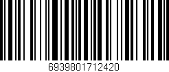 Código de barras (EAN, GTIN, SKU, ISBN): '6939801712420'