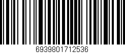 Código de barras (EAN, GTIN, SKU, ISBN): '6939801712536'