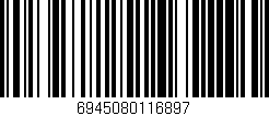 Código de barras (EAN, GTIN, SKU, ISBN): '6945080116897'