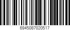Código de barras (EAN, GTIN, SKU, ISBN): '6945087020517'