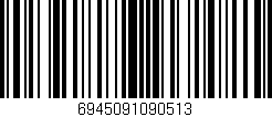 Código de barras (EAN, GTIN, SKU, ISBN): '6945091090513'