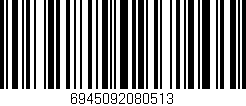 Código de barras (EAN, GTIN, SKU, ISBN): '6945092080513'