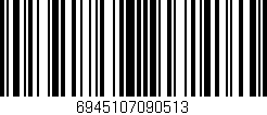 Código de barras (EAN, GTIN, SKU, ISBN): '6945107090513'