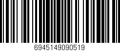 Código de barras (EAN, GTIN, SKU, ISBN): '6945149090519'