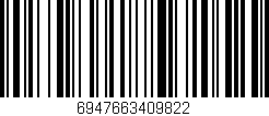 Código de barras (EAN, GTIN, SKU, ISBN): '6947663409822'