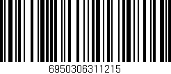 Código de barras (EAN, GTIN, SKU, ISBN): '6950306311215'
