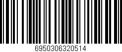 Código de barras (EAN, GTIN, SKU, ISBN): '6950306320514'