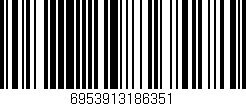 Código de barras (EAN, GTIN, SKU, ISBN): '6953913186351'