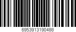 Código de barras (EAN, GTIN, SKU, ISBN): '6953913190488'