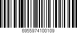 Código de barras (EAN, GTIN, SKU, ISBN): '6955974100109'