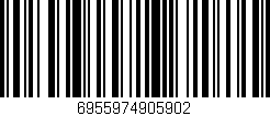 Código de barras (EAN, GTIN, SKU, ISBN): '6955974905902'