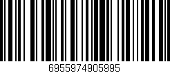 Código de barras (EAN, GTIN, SKU, ISBN): '6955974905995'
