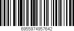 Código de barras (EAN, GTIN, SKU, ISBN): '6955974957642'