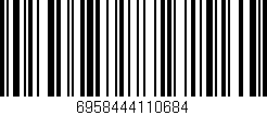 Código de barras (EAN, GTIN, SKU, ISBN): '6958444110684'