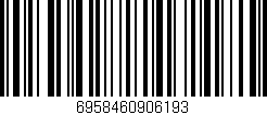 Código de barras (EAN, GTIN, SKU, ISBN): '6958460906193'