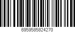 Código de barras (EAN, GTIN, SKU, ISBN): '6959585824270'